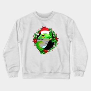 Froggy Christmas Crewneck Sweatshirt